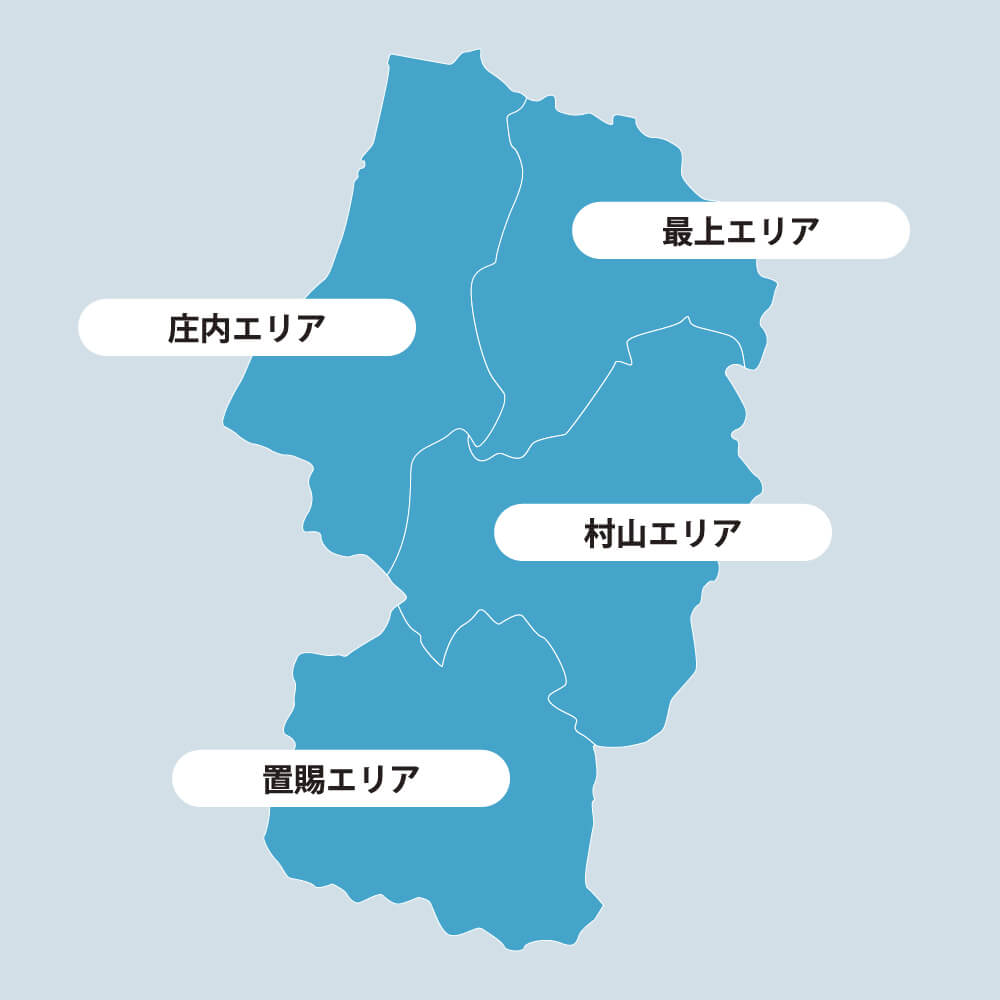 山形県マップ